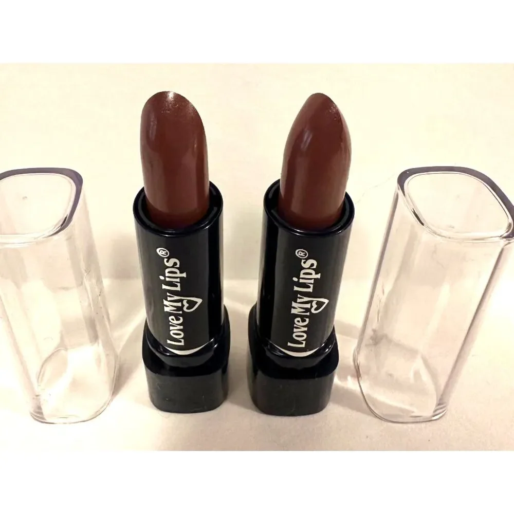 2x Love My Lips Lipstick #452 Pure Plum Frosted NEW